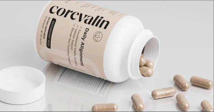 Corevalin Daily Alignment Nahrungsergänzungsmittel, Dose mit 30 Kapseln